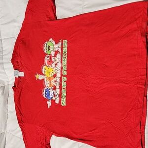 M&M'S Seasons Sweetings Christmas T-shirt Size L Color Red